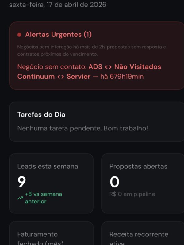mCRM mobile application
